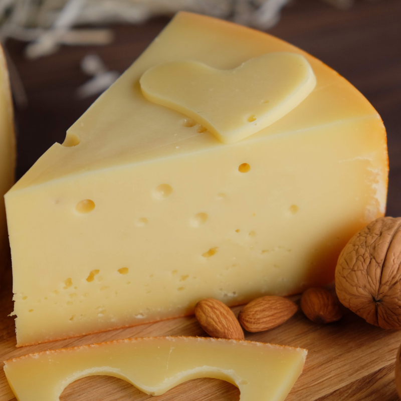 Сир напівтвердий Гауда молода (витримка 1,5-5міс.) 100 г